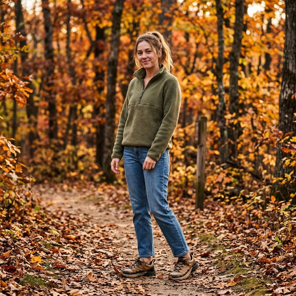 Fleece Pullover Outfit Ideas Comfy