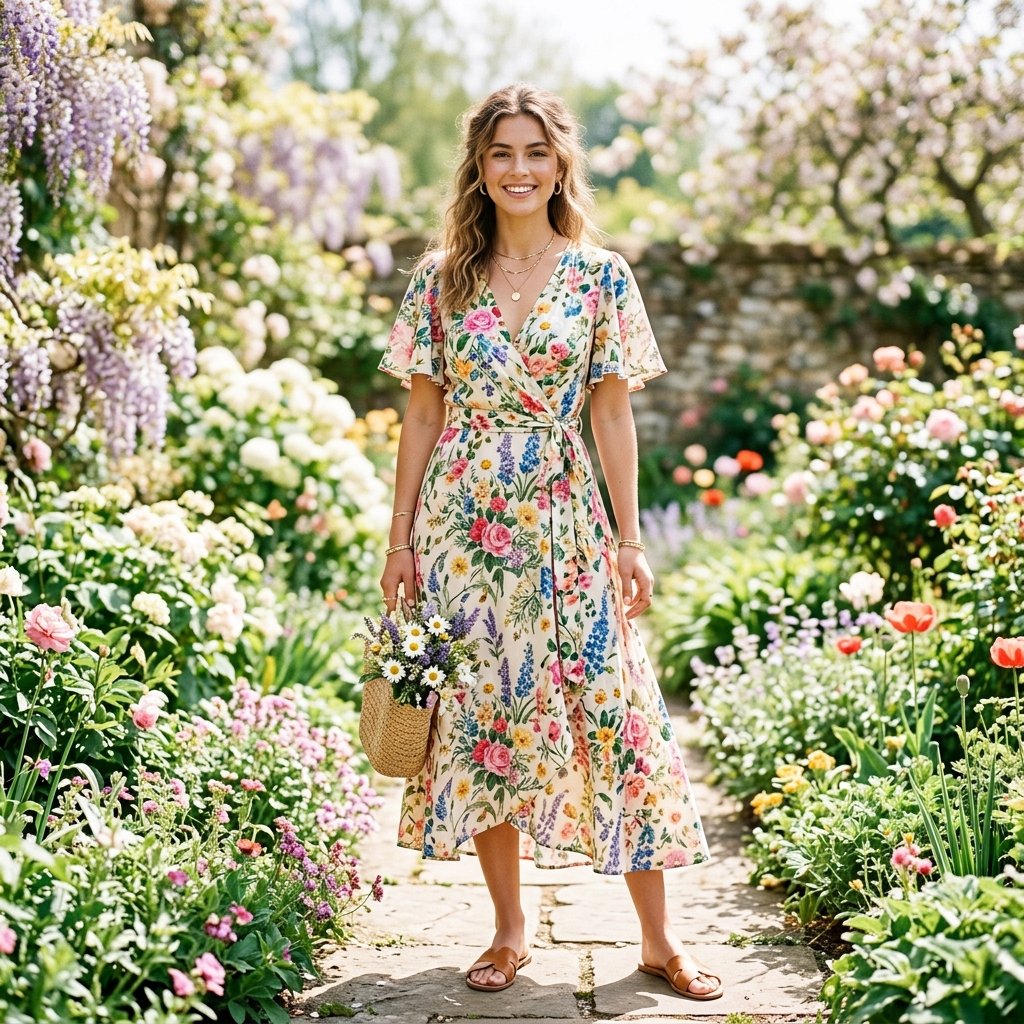 Floral Print Outfit Ideas