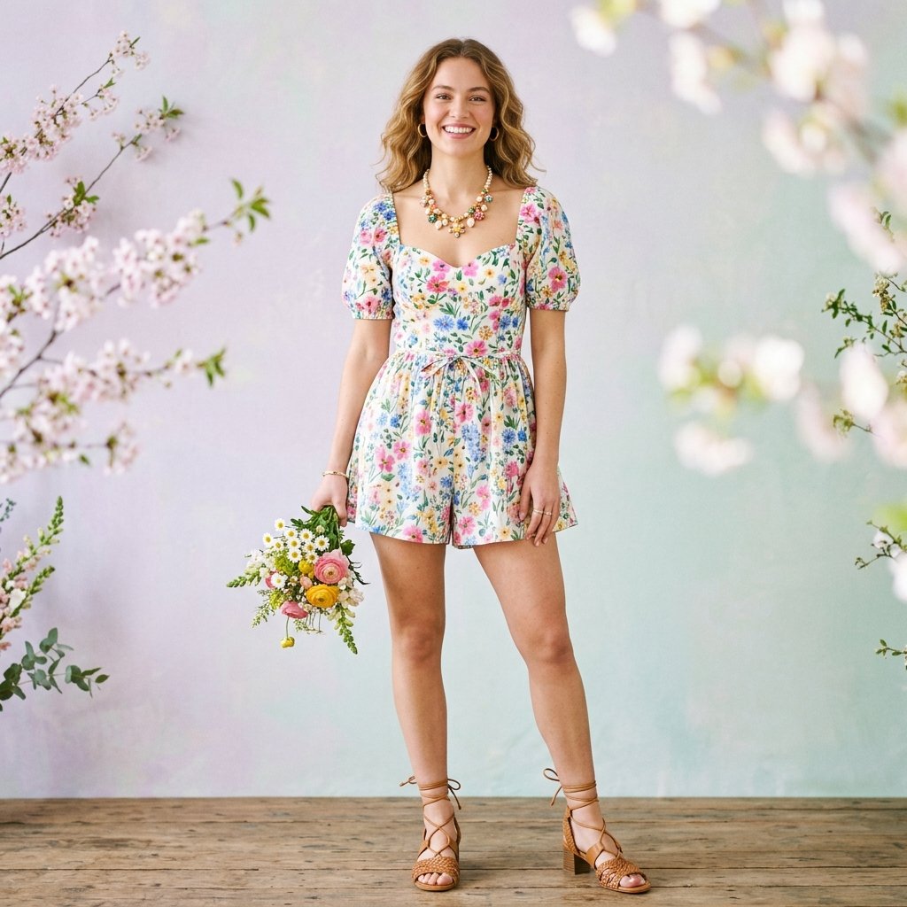 Spring Birthday Romper Ideas