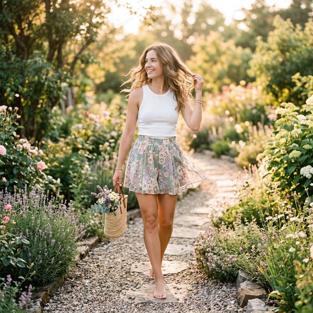 Flowy Shorts Outfit Ideas