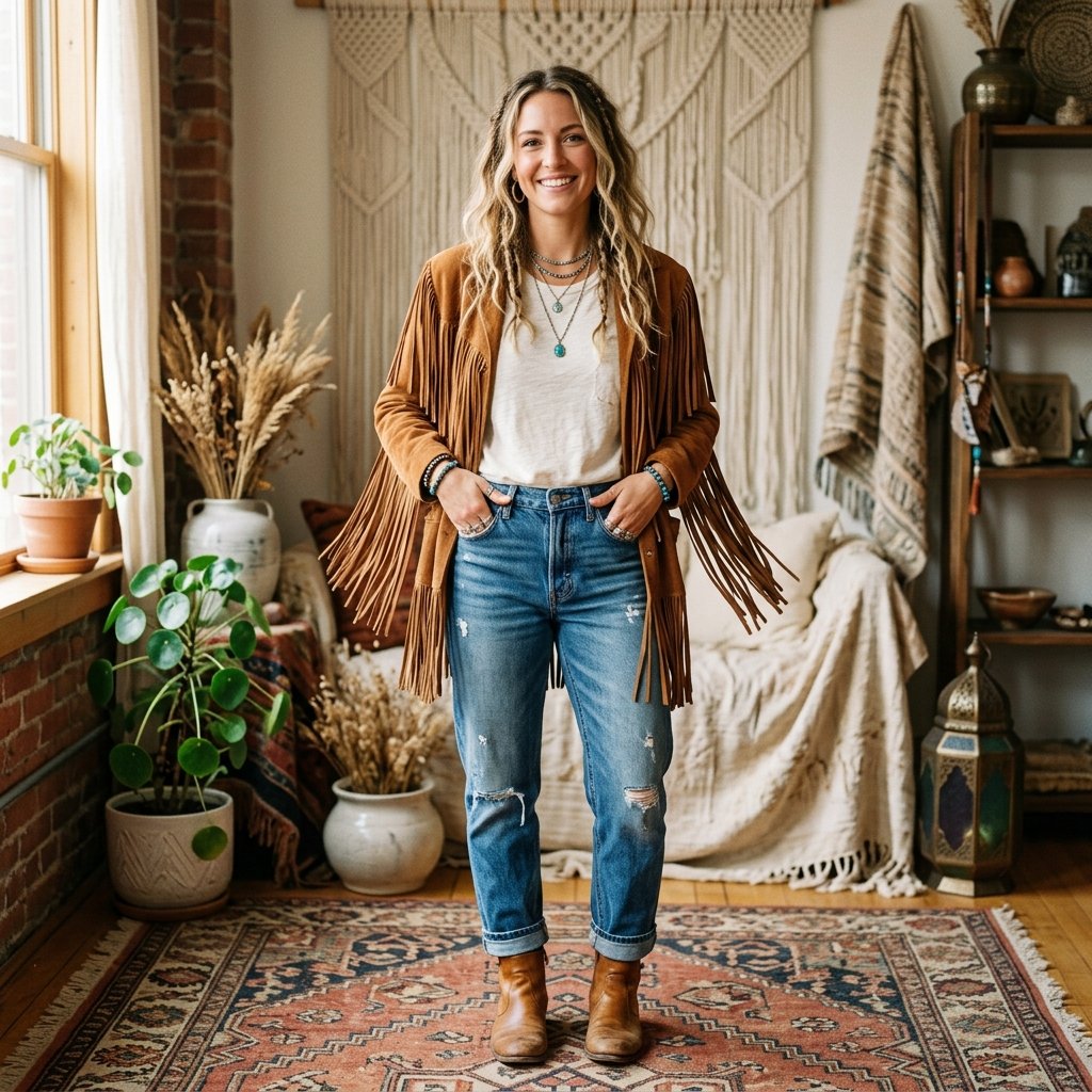 Fringe Jacket Styling Ideas