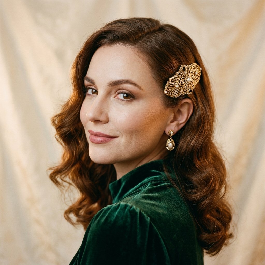30 Hairstyles with Clips Ideas Creative Ways to Style Your Hair 11 Vintage hairstyles with clips Ideas