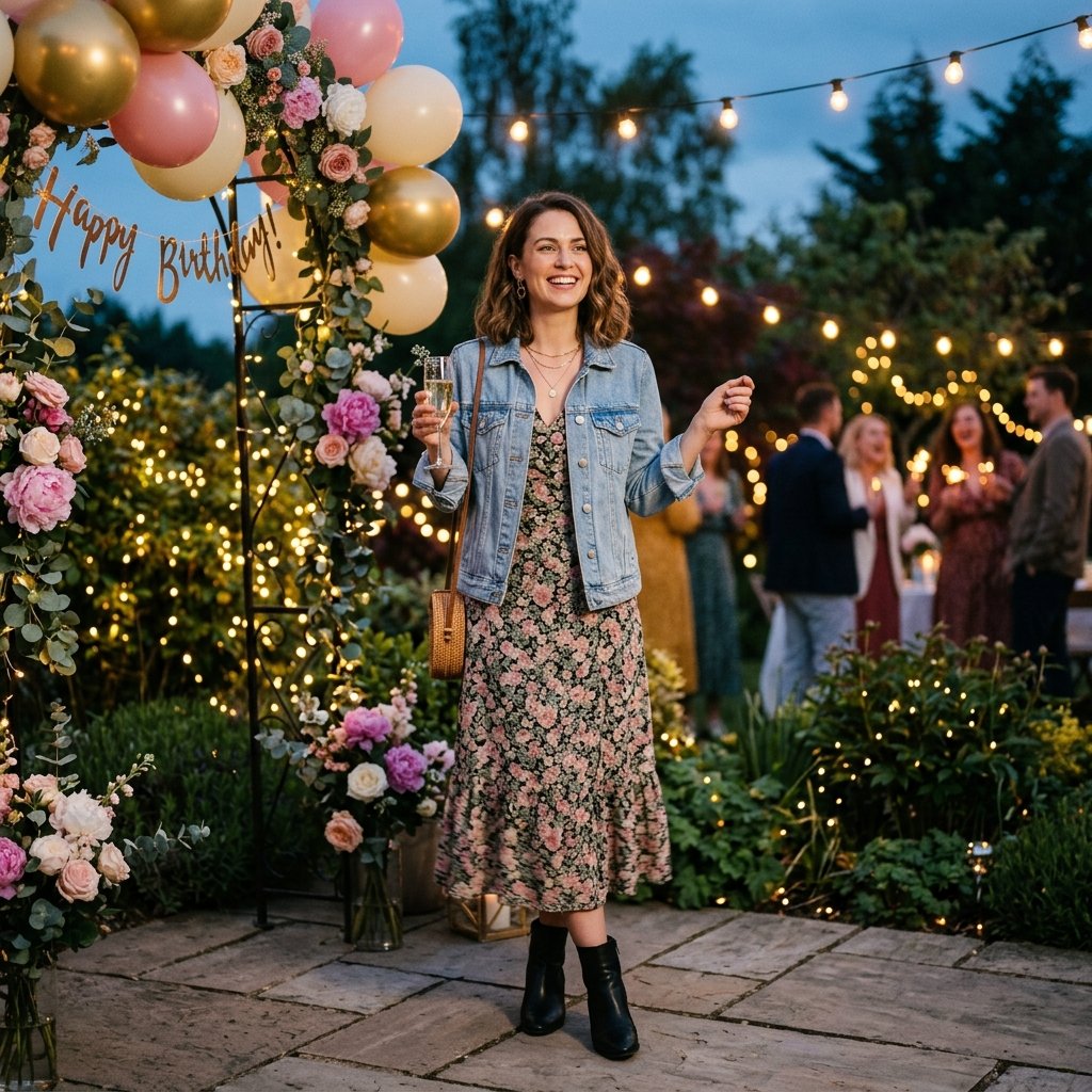 Birthday Outfit Ideas for Cool Spring Evenings