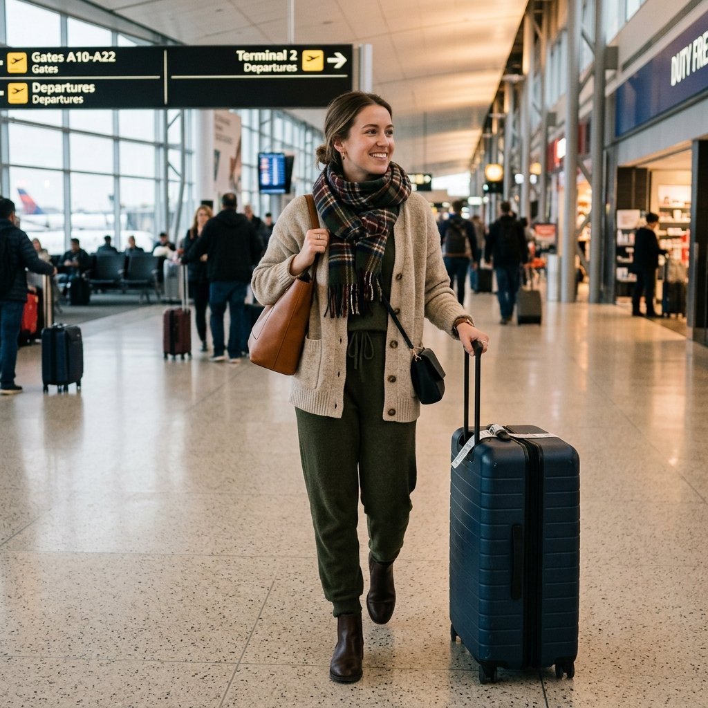 Winter Travel Outfit Ideas