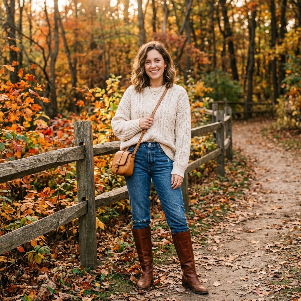 Cozy Knit Sweater Fall Outfits 2026 Ideas
