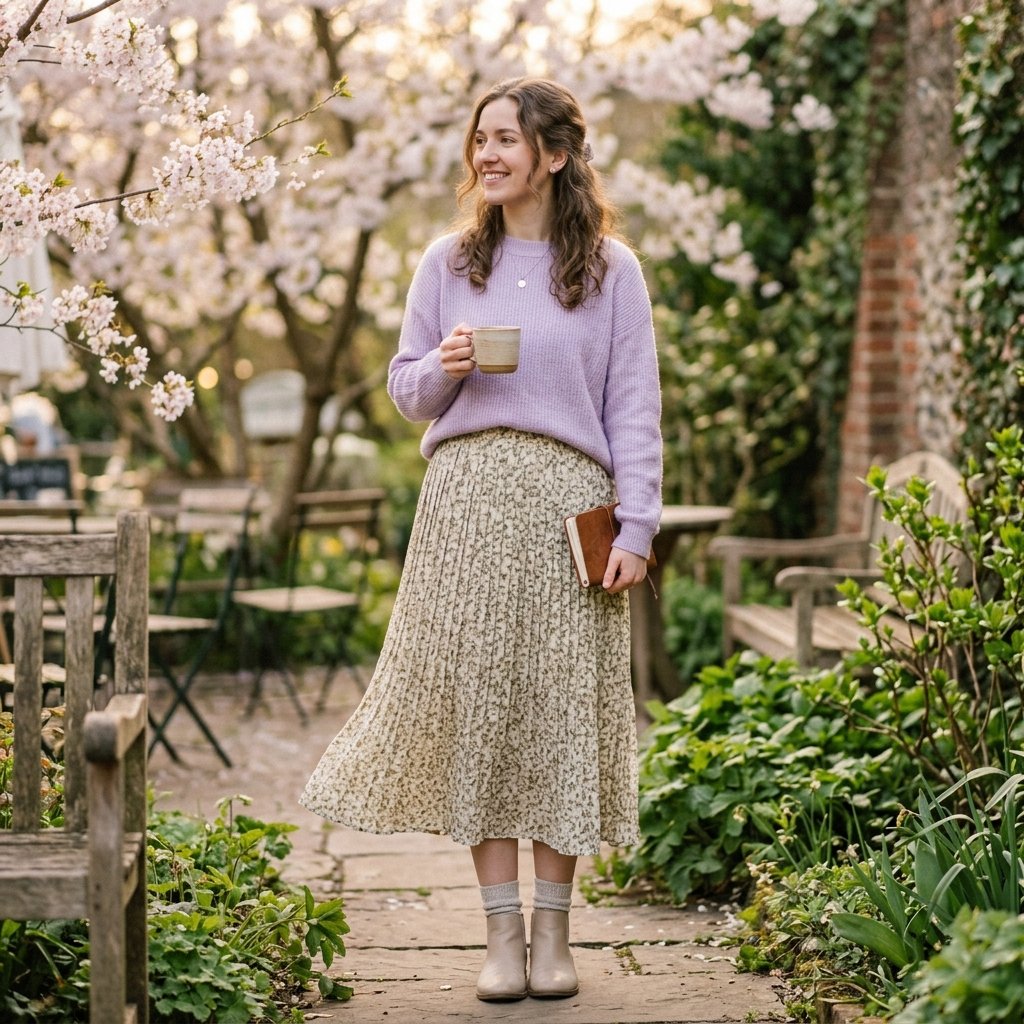Soft Knit Sweater Outfit Ideas