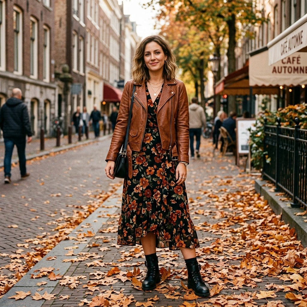 Leather Jacket Fall Outfits 2026 Ideas