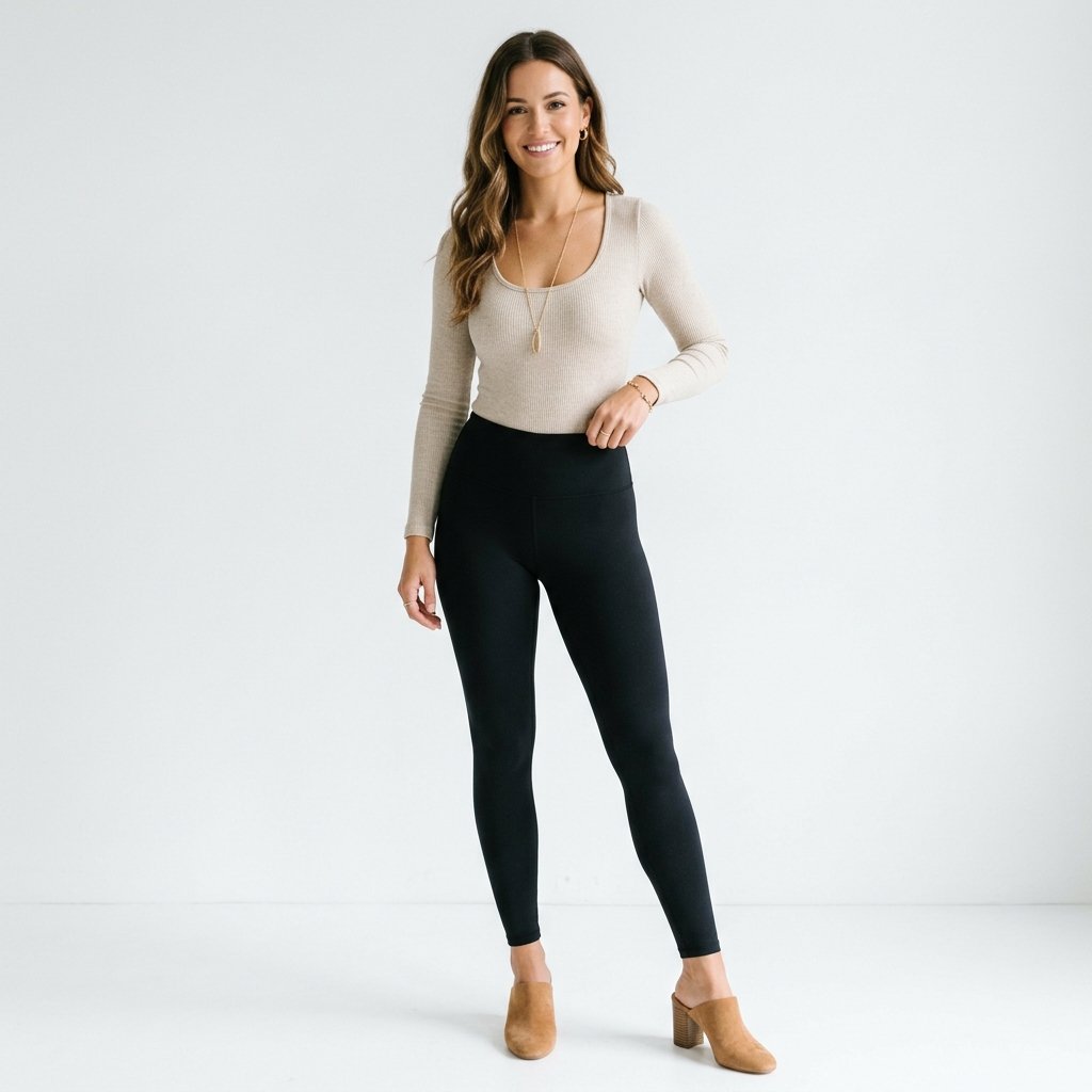 Leggings With Bodysuit Idea