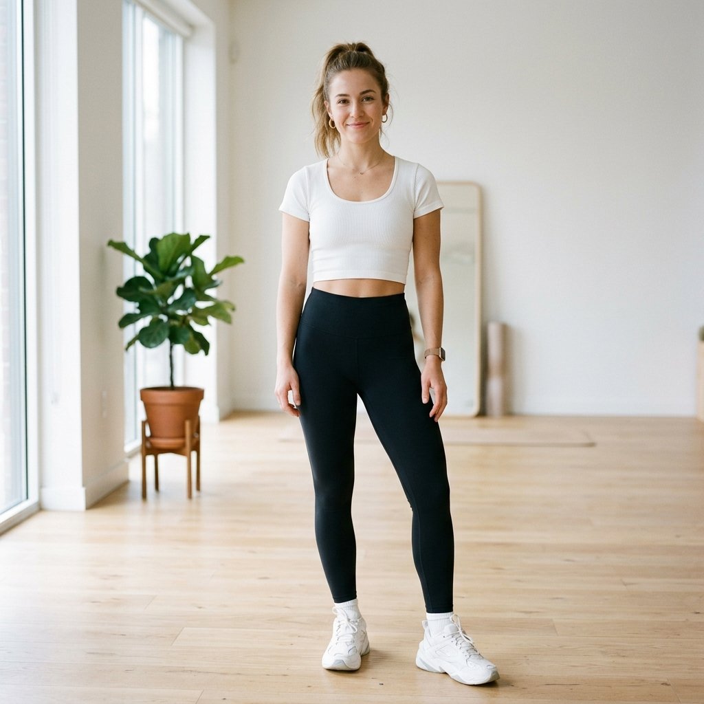 Leggings and Crop Top Idea