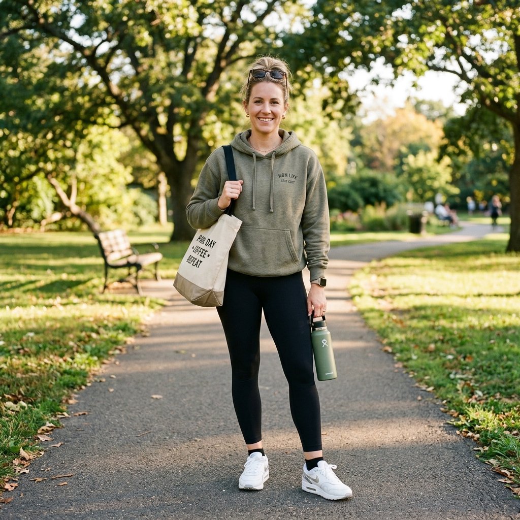 Athleisure Spring Mom Outfits