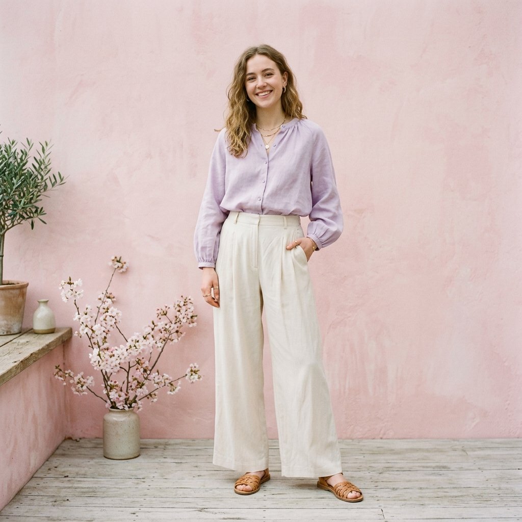 Pastel Color Palette Spring Fashion Outfits