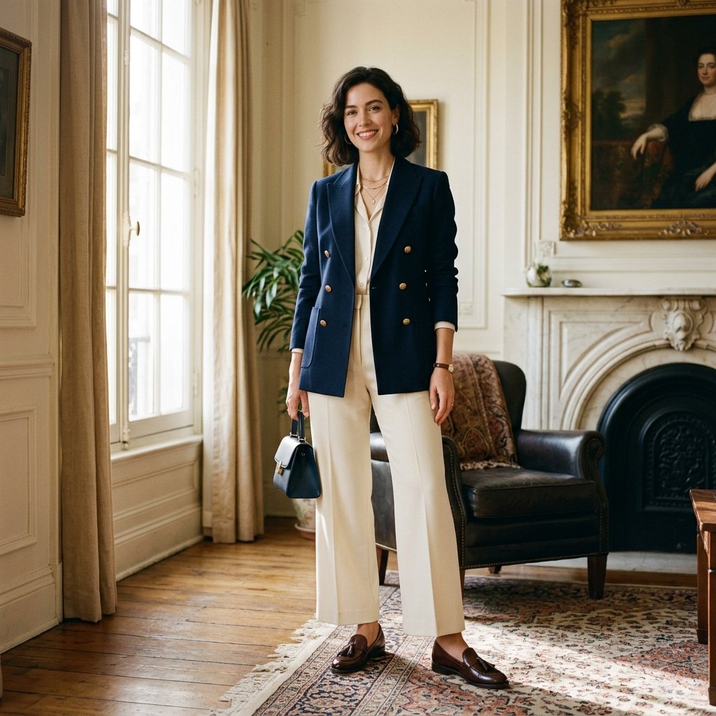 Tailored Blazer Old Money Outfits