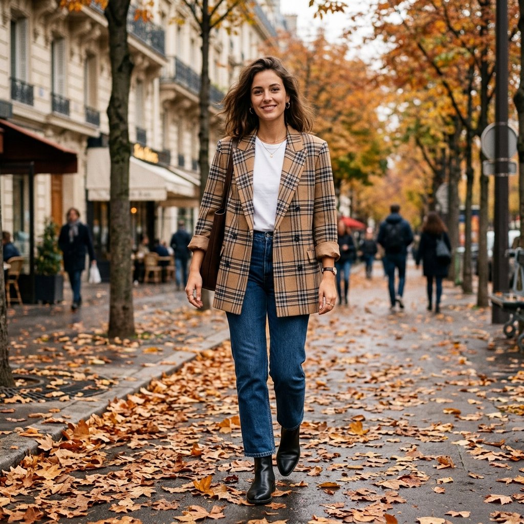 Oversized Blazer Fall Outfits Aesthetic