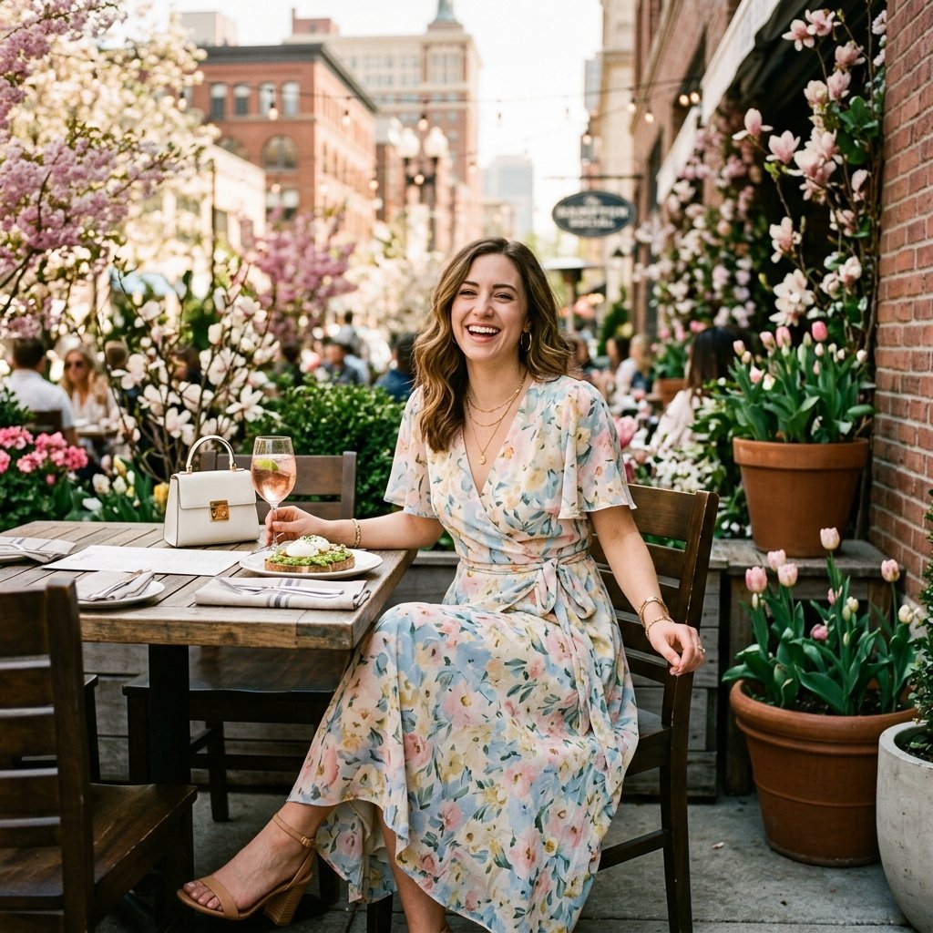 Chicago Spring Brunch Outfits