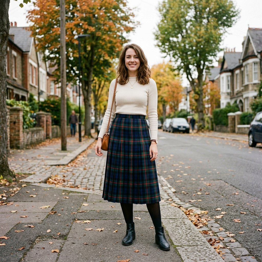 Plaid Skirt Outfit Ideas