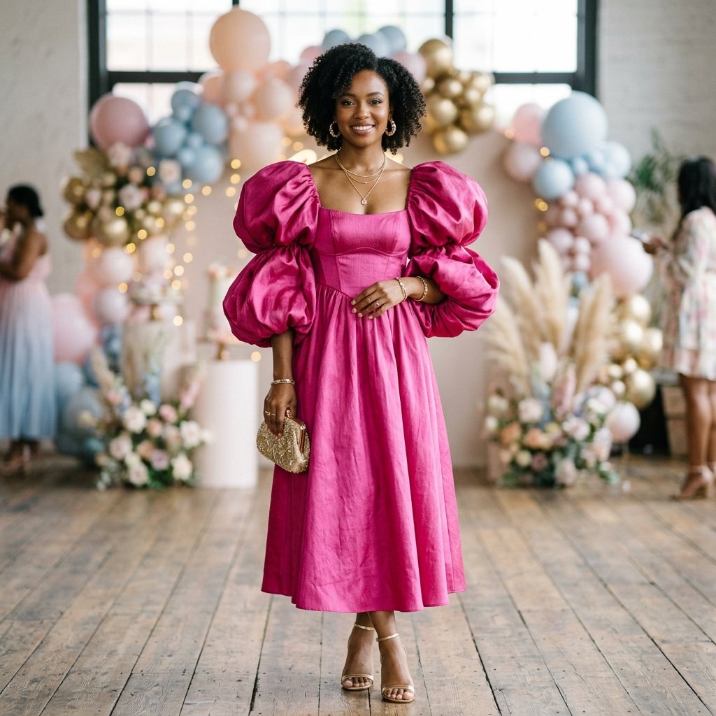 Birthday Outfit Ideas with Statement Sleeves