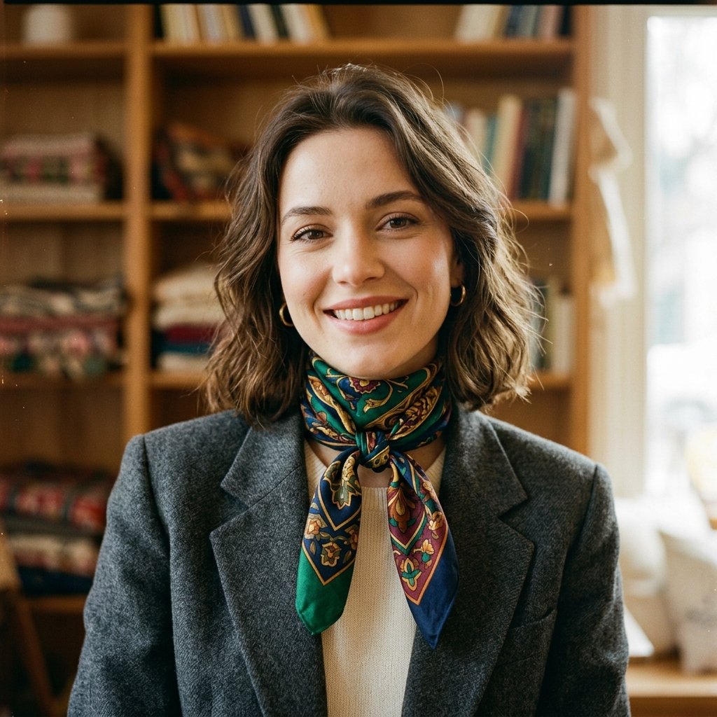 Silk Scarf Styling Ideas