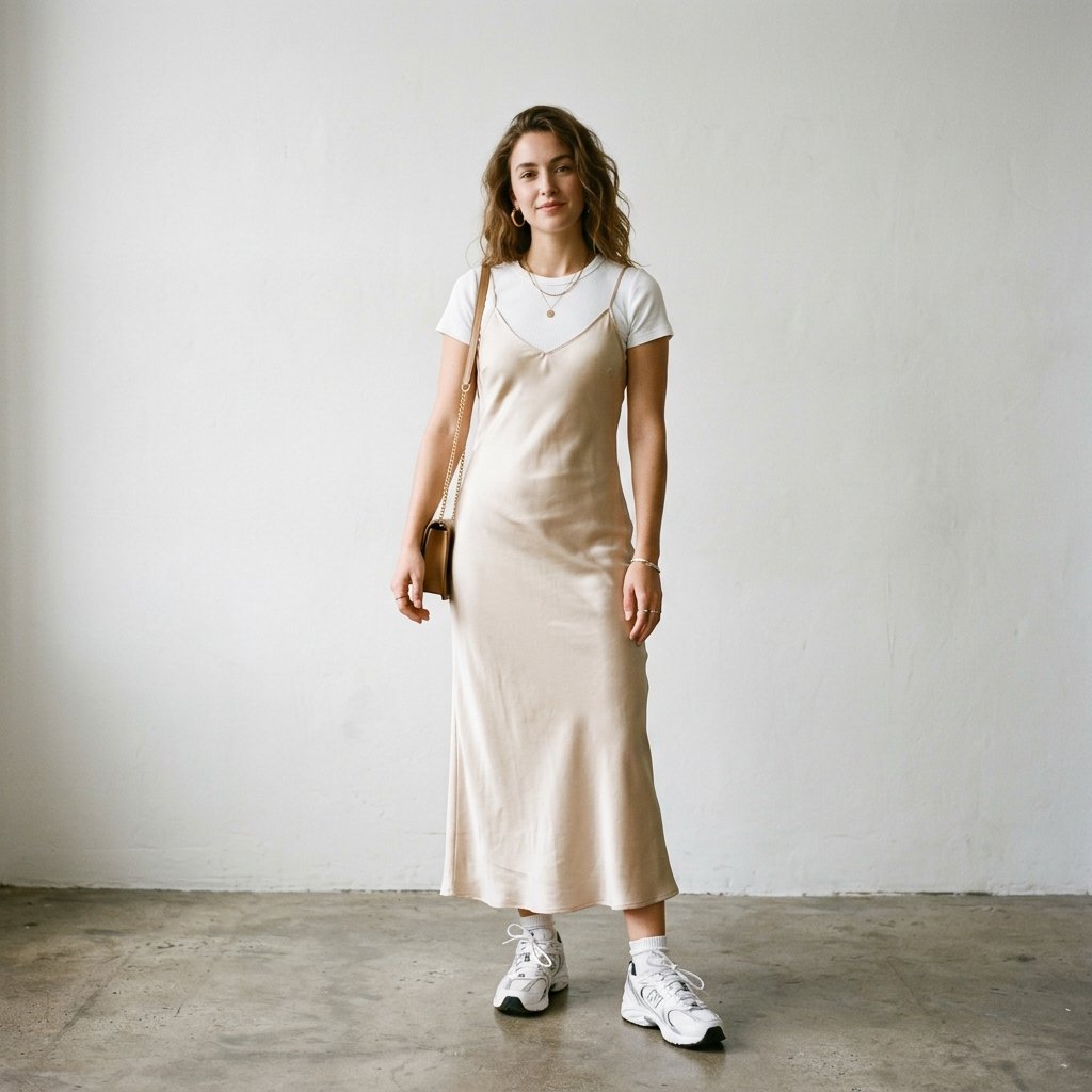 Outfit Ideas Dress Ideas That Will Transform Your Wardrobe 11 Slip Dress Layering Idea