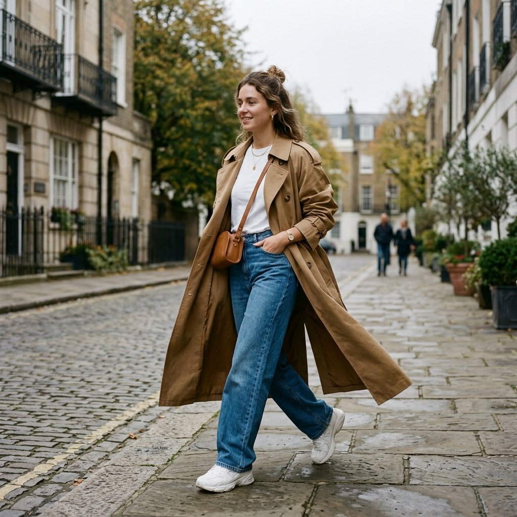 Baggy Trench Coat Ideas
