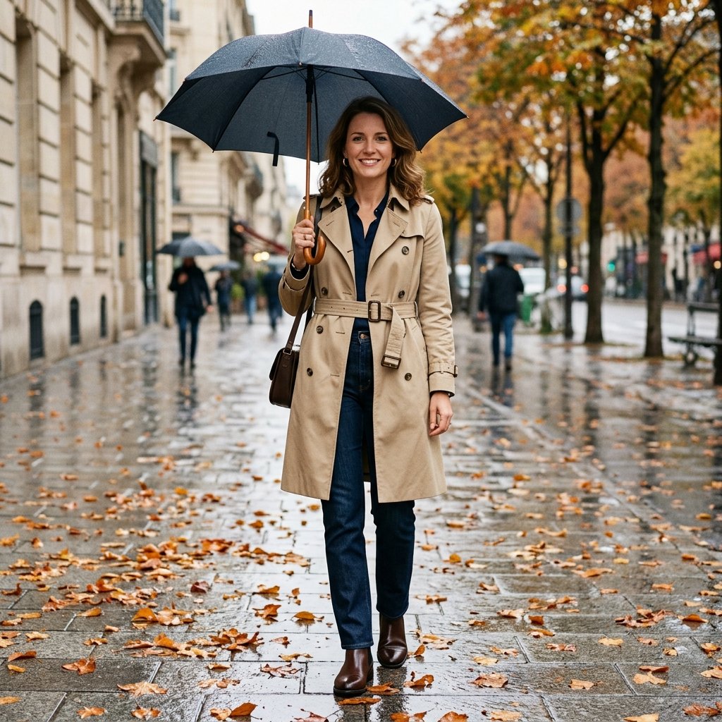 Outfits My Fall With a Trench Coat