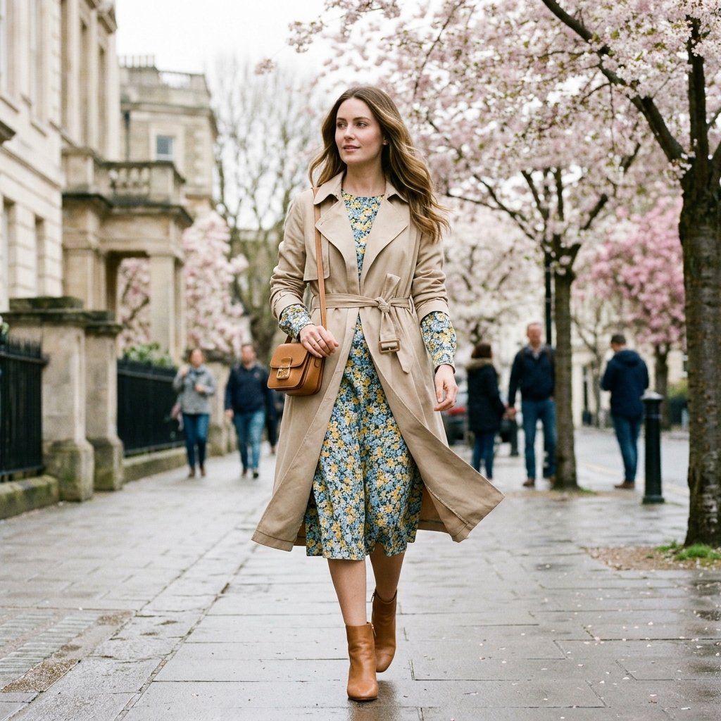 Lightweight Trench Coat Outfit Ideas