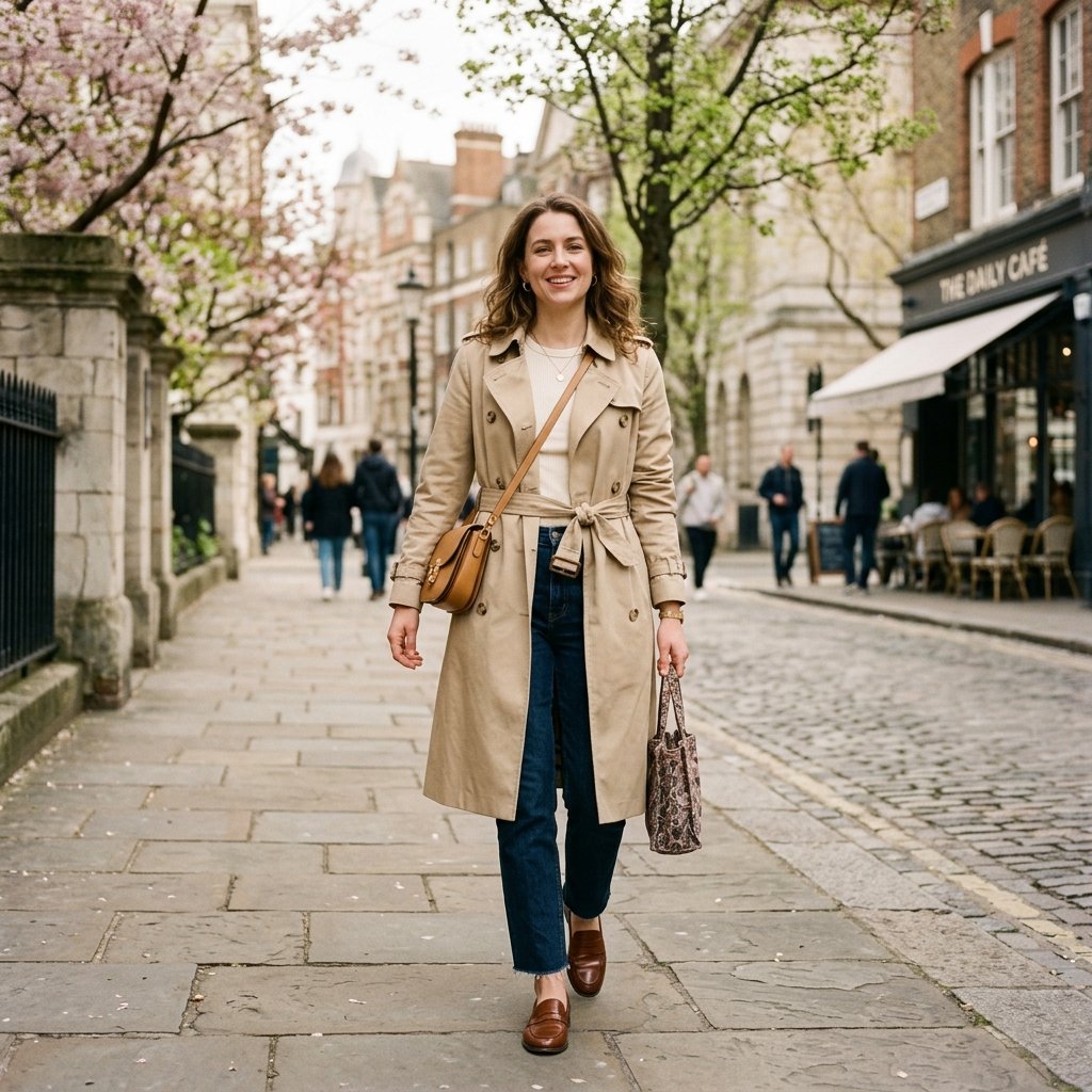 Trench Coat Outfit Ideas for Spring