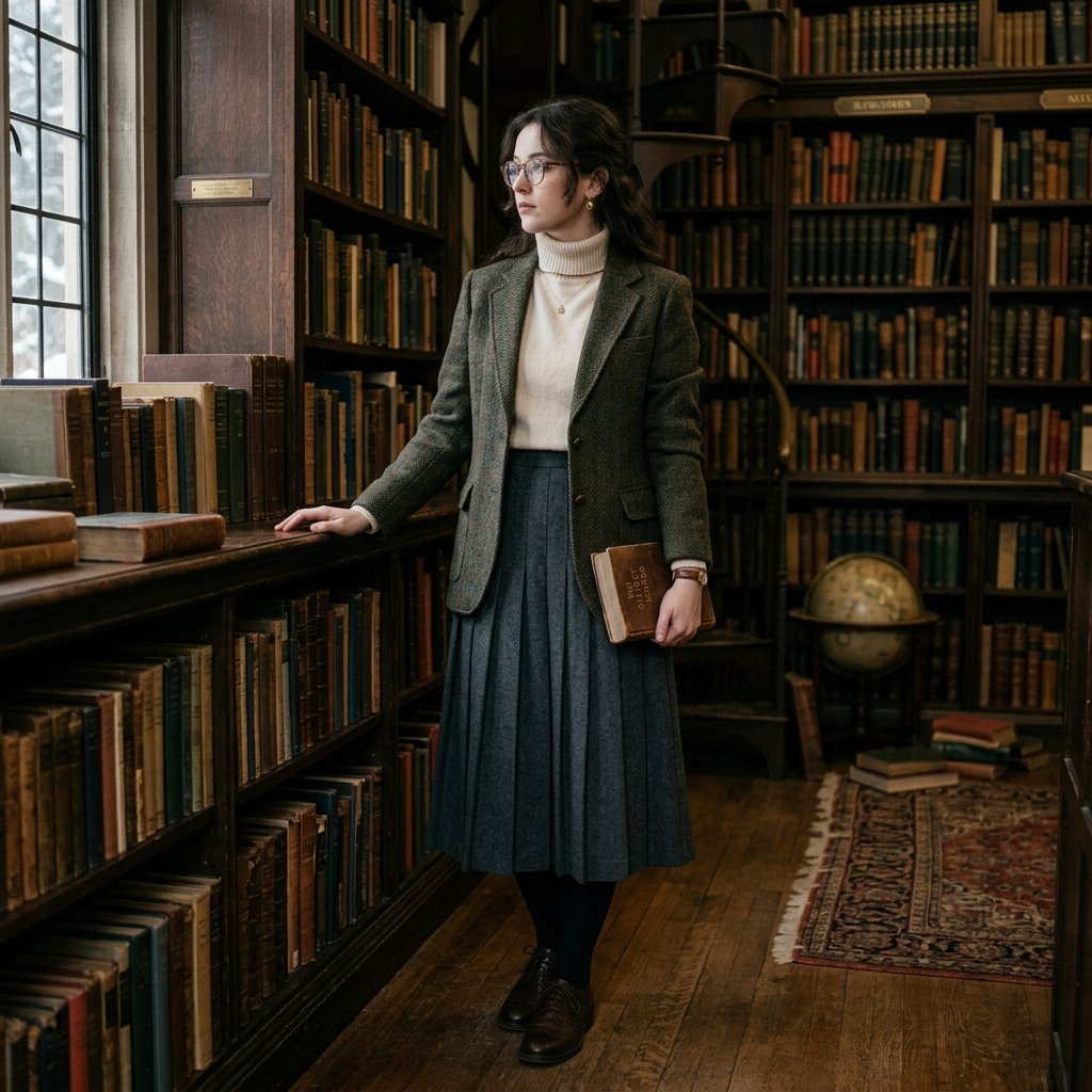 Dark Academia Winter Outfit Inspo Ideas