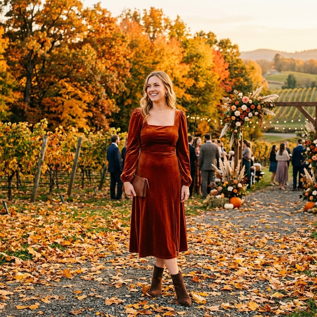 Fall Wedding Guest Outfit Ideas