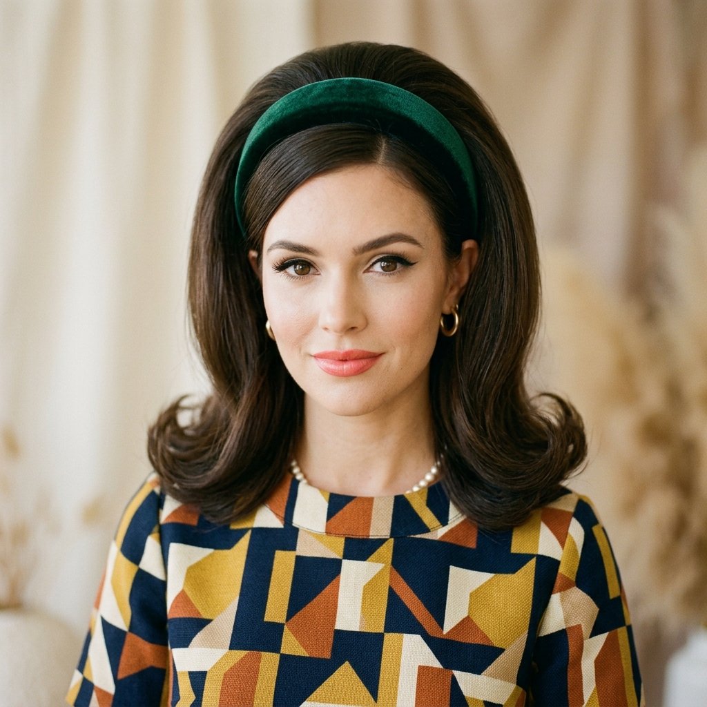 Headband 60s Hairstyles Ideas