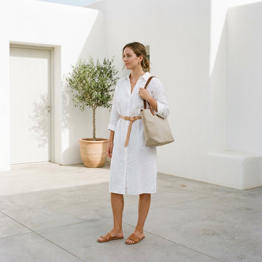 Minimalist outfit ideas summer casual