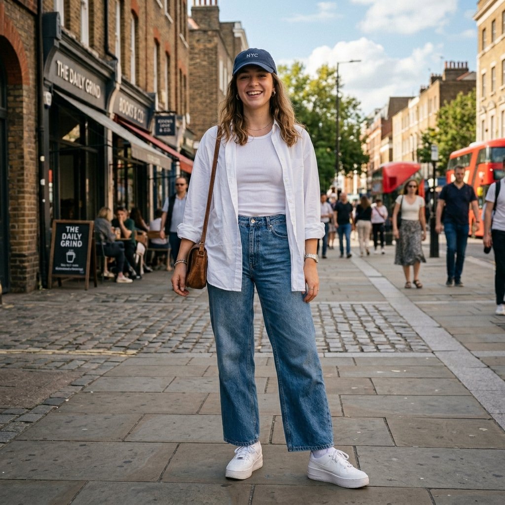 Classic White Shirt outfit ideas basic