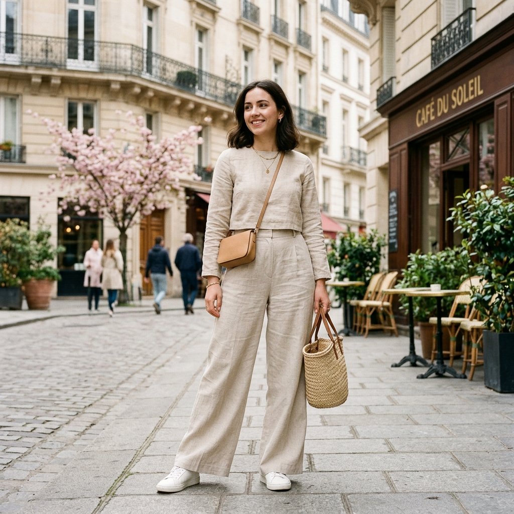 Modest Wide Leg Pants Outfit Ideas