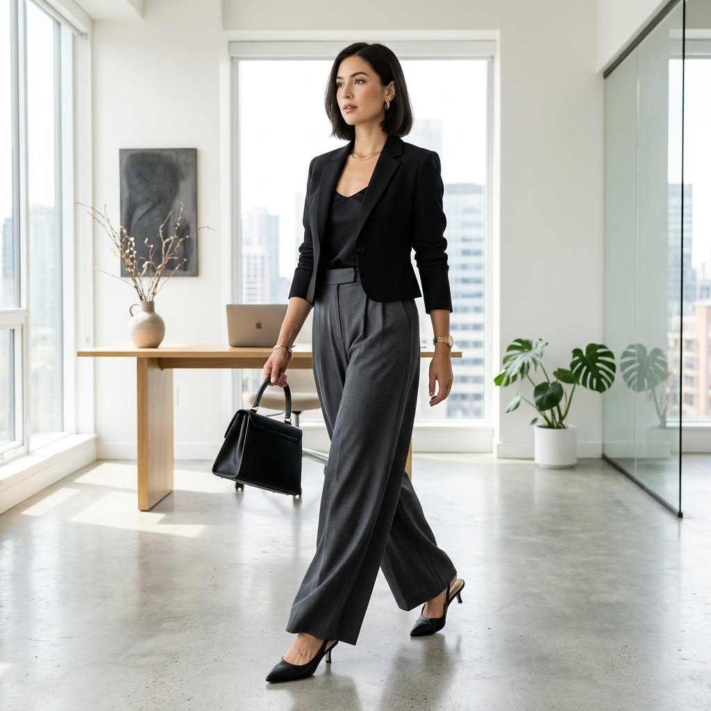 Wide Leg Pants Outfit Ideas