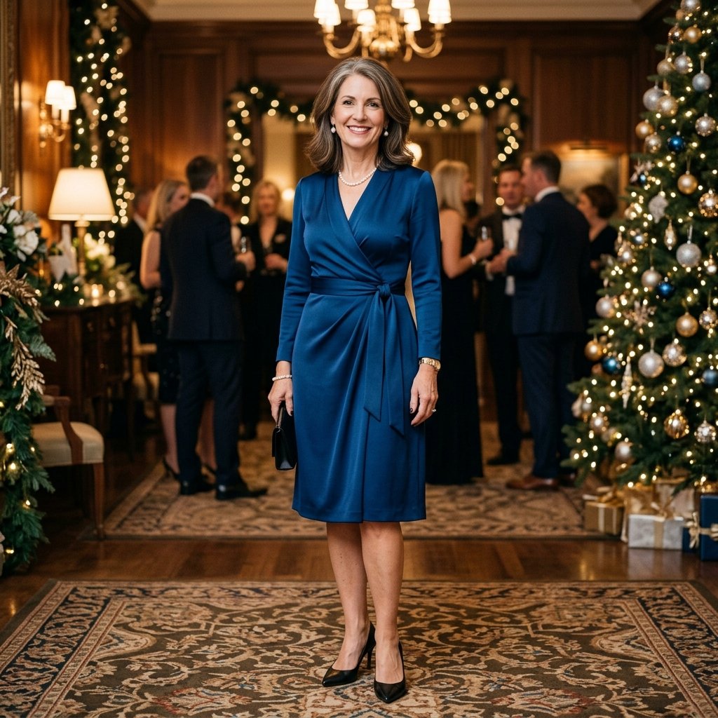 Christmas Party Outfits for Women Over 50
