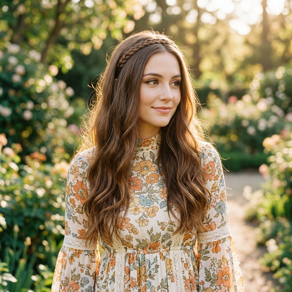 60s Braid Hairstyle Ideas