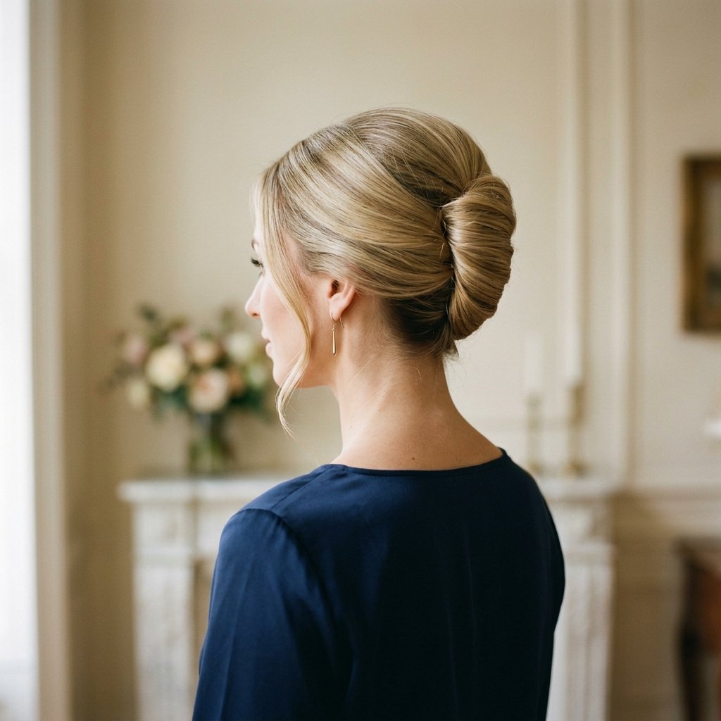 French Twist for formal hairstyles for long hair