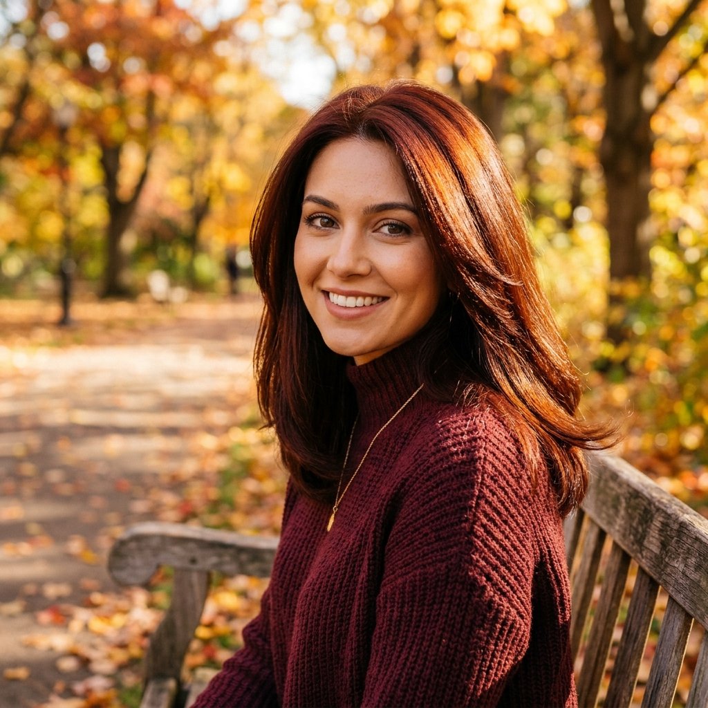 Fall Hairstyles Auburn Color