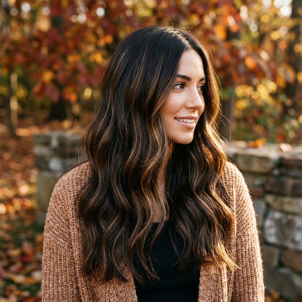 Babylights for Fall Hair Color Ideas