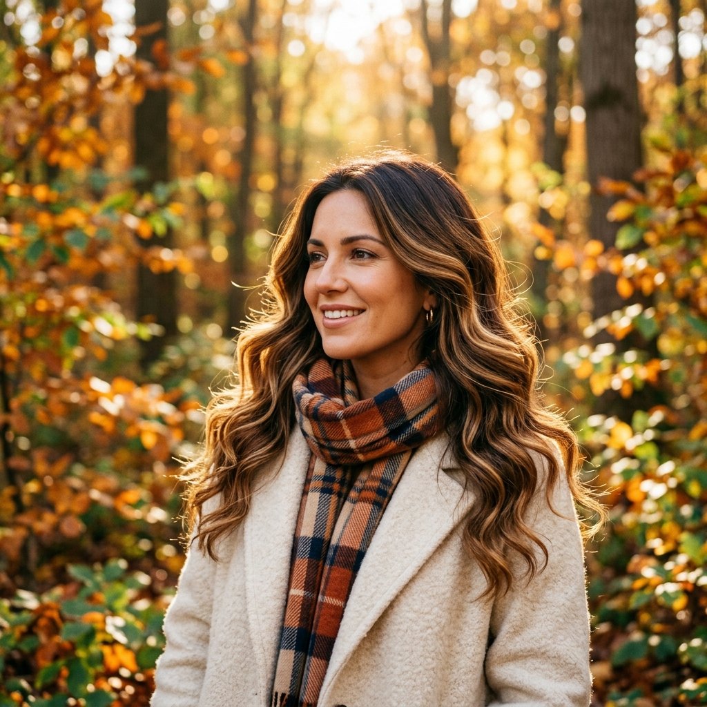 Fall Hairstyles with Balayage