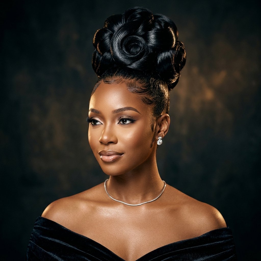 Bun Hairstyles for Black Hair