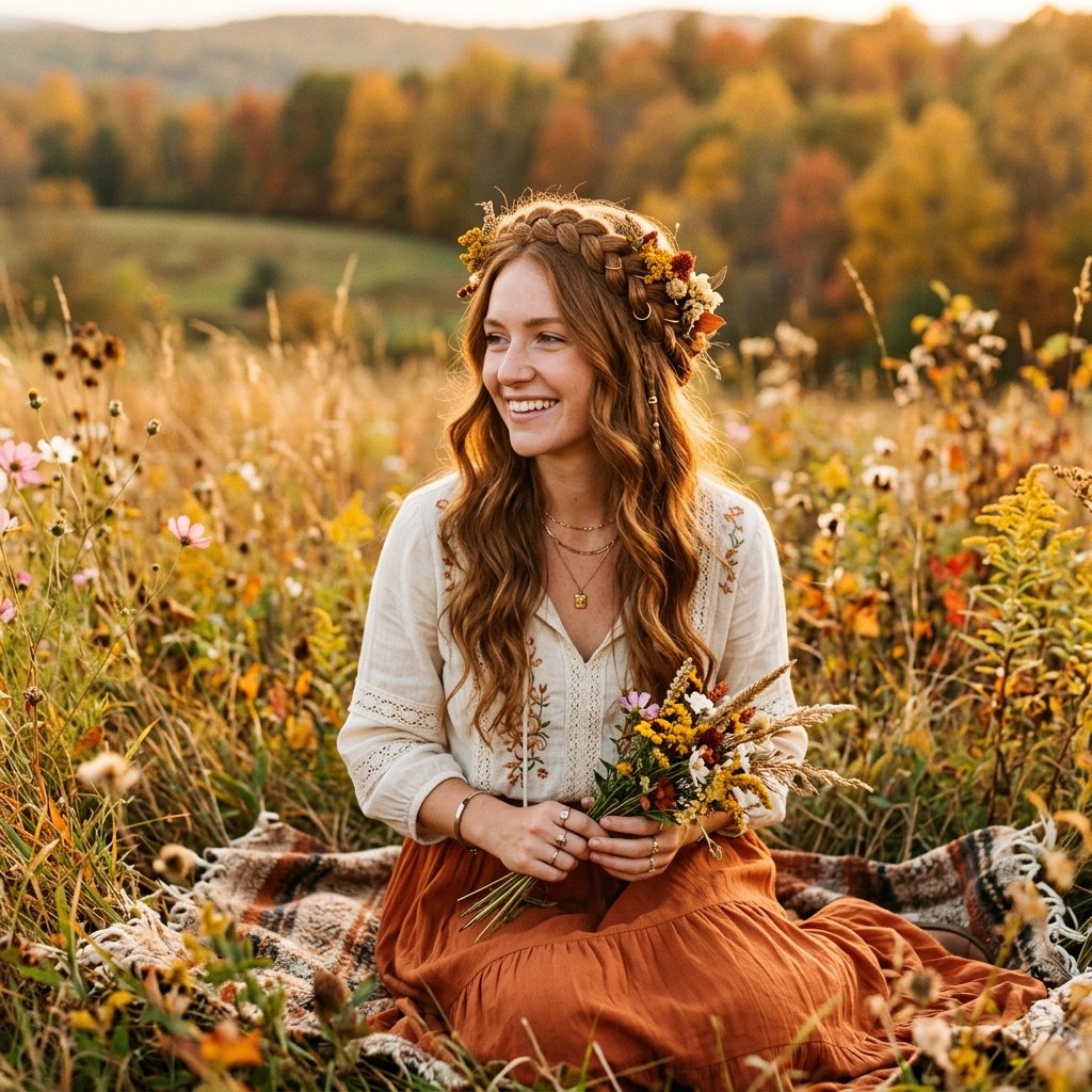 Fall Hairstyles Boho