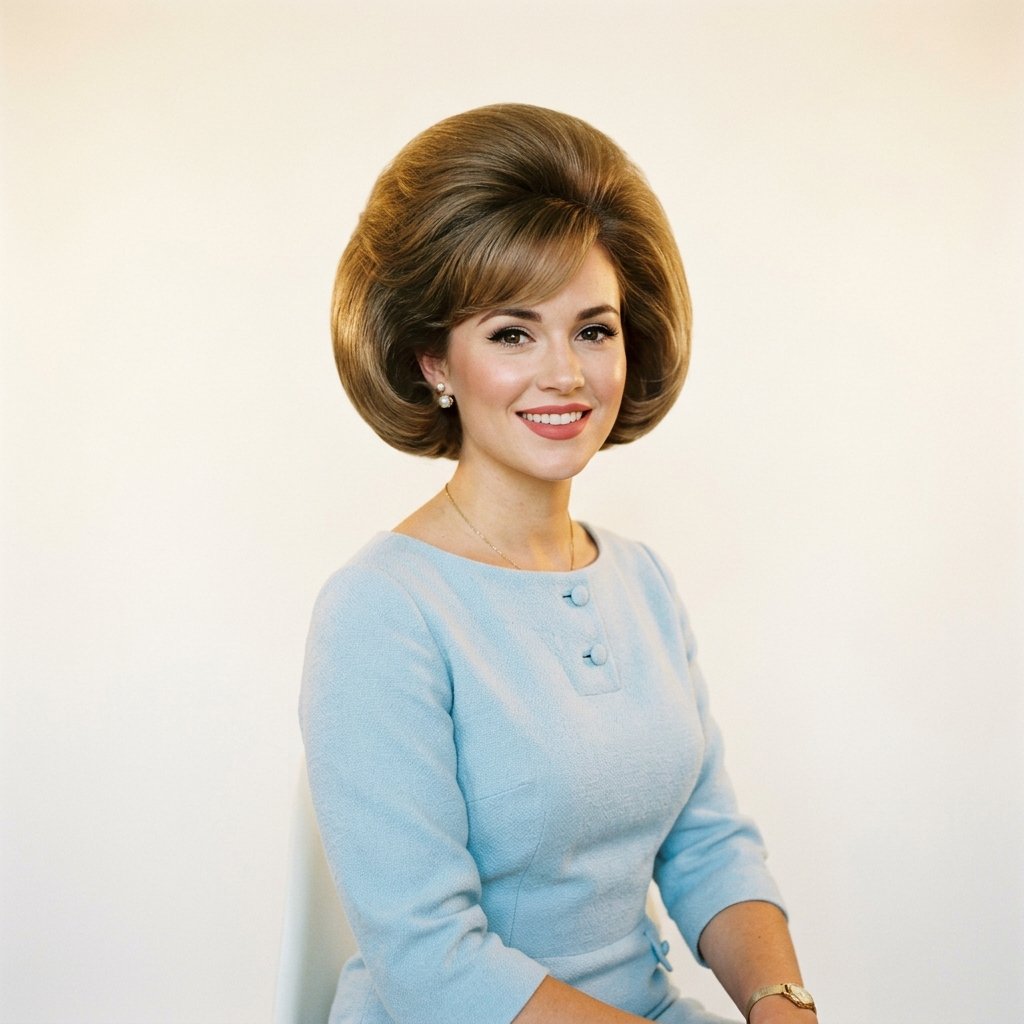 Bouffant 60s Hairstyle Ideas