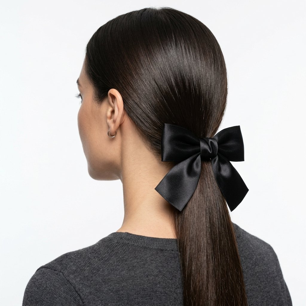 30 Trendy Hairstyles with Bows to Refresh Your Look 16 Bow Hairstyles for Straight Hair