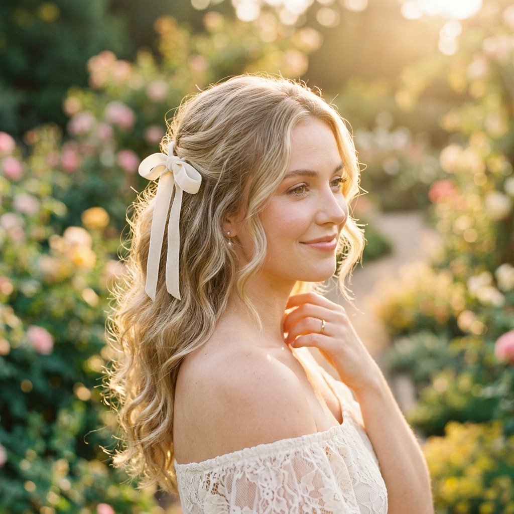 30 Trendy Hairstyles with Bows to Refresh Your Look 21 Romantic Bow Hairstyles