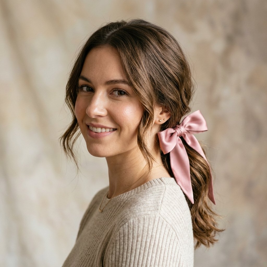 30 Trendy Hairstyles with Bows to Refresh Your Look 14 Bow Hairstyles for Medium Length Hair