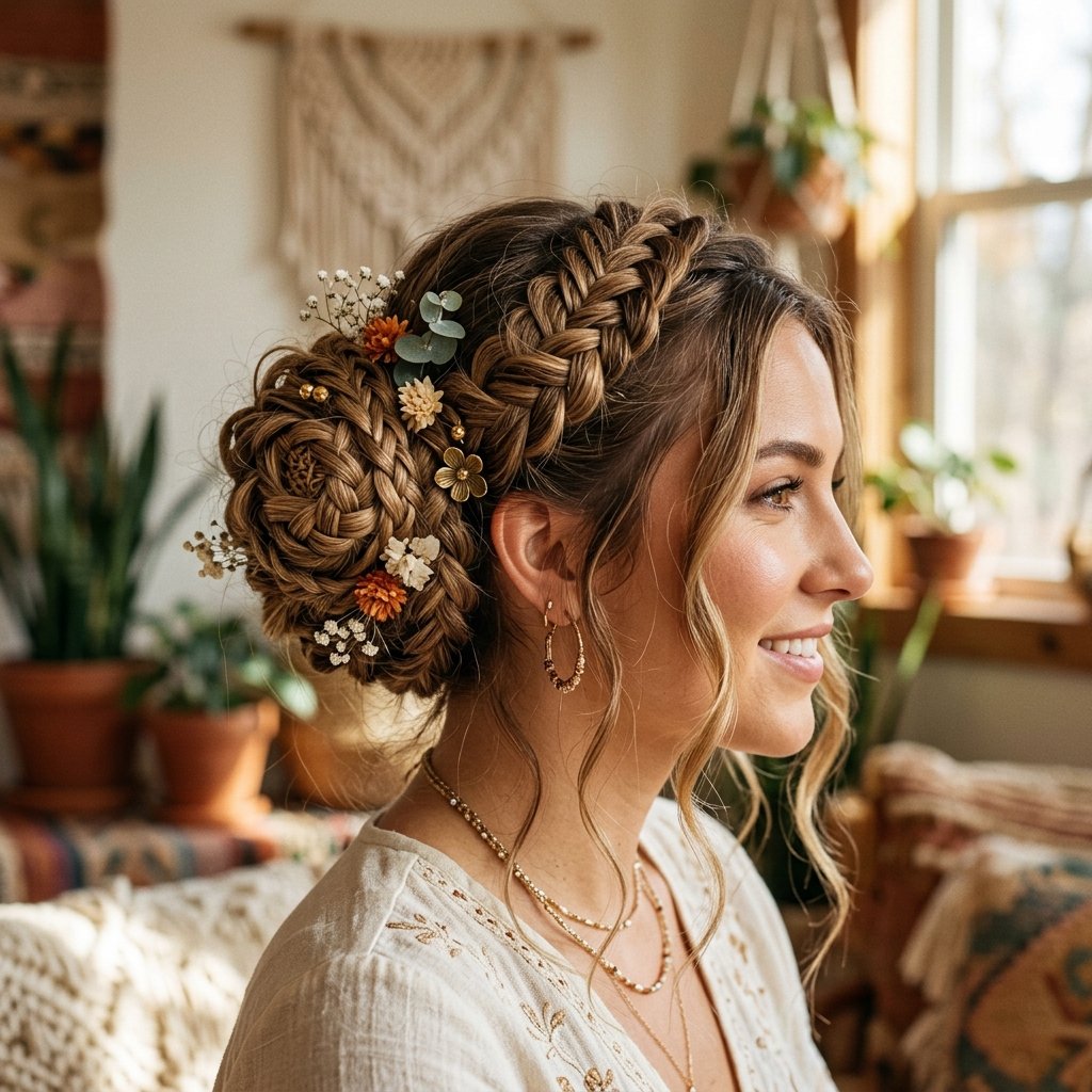 Braided Bun Hairstyles