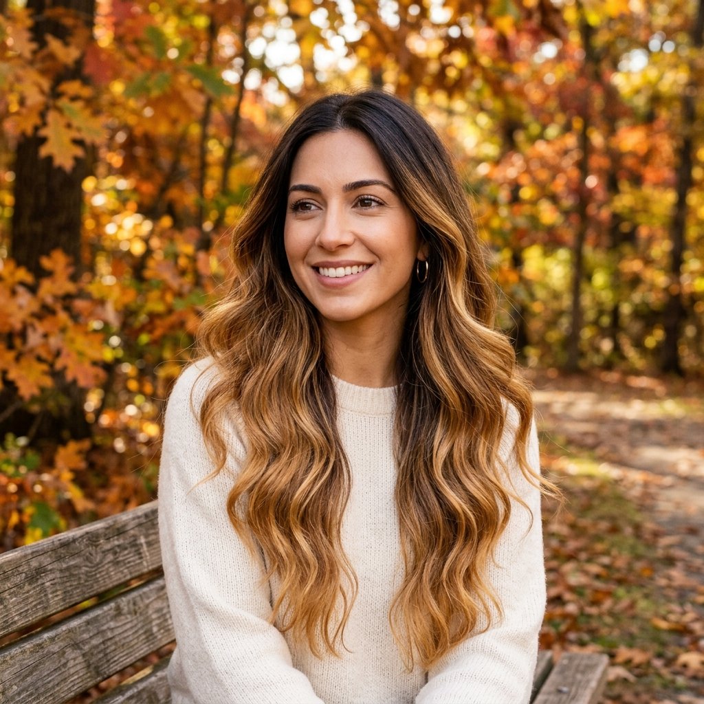 Caramel Ombre Ideas