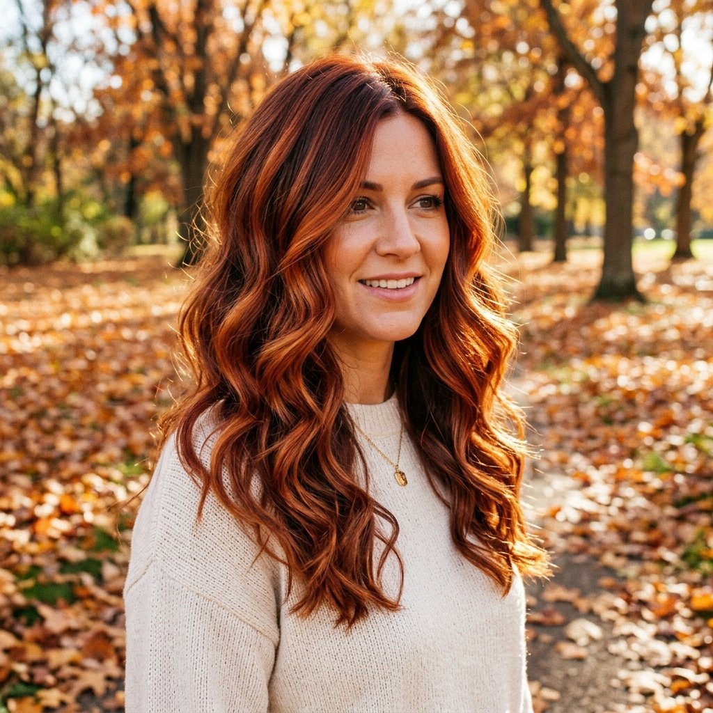 Cinnamon Fall Hair Color Trends Ideas