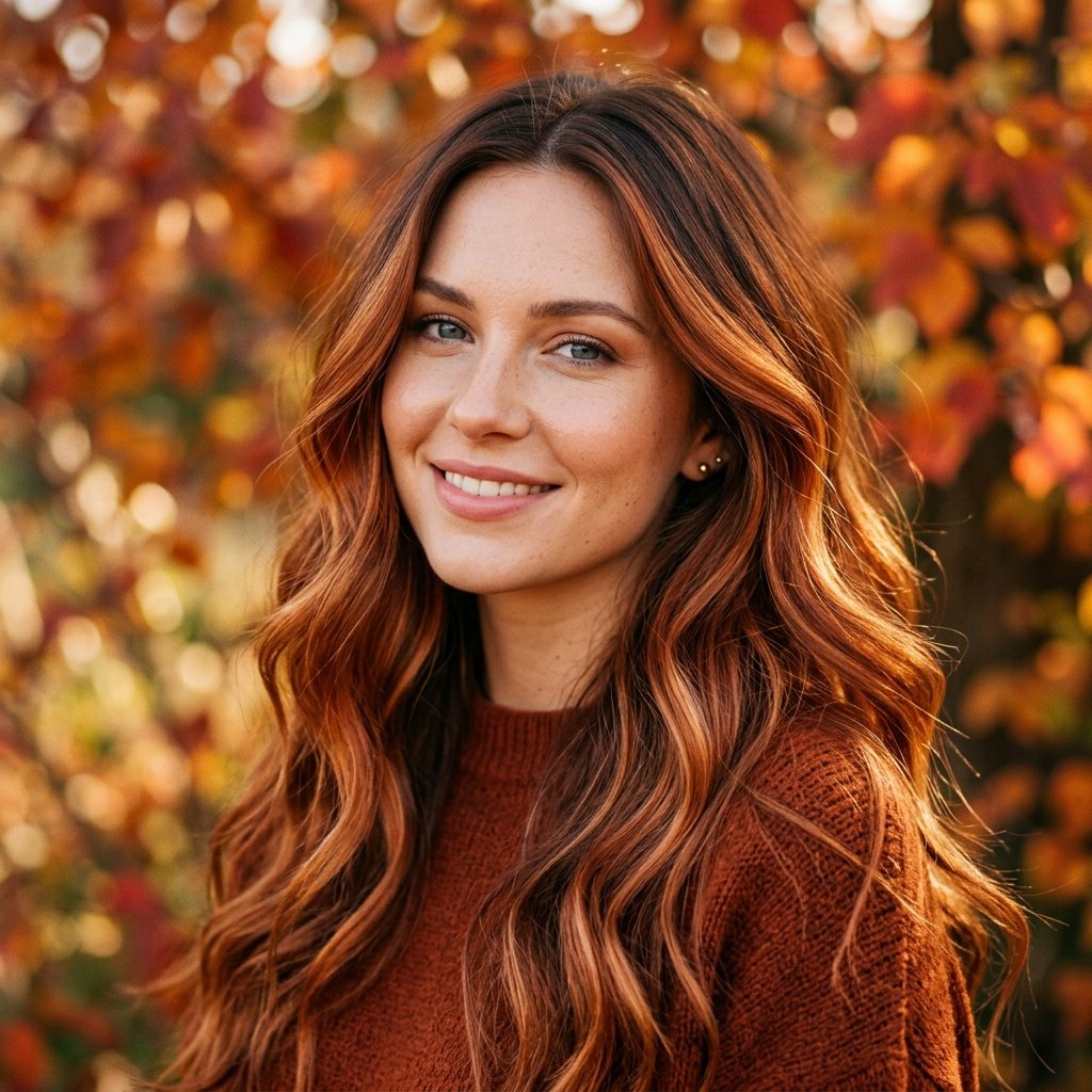 Copper Balayage Ideas