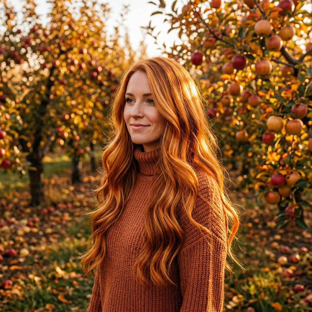 Copper fall hair colors for blondes